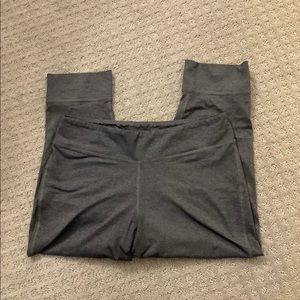 Grey athletic leggings